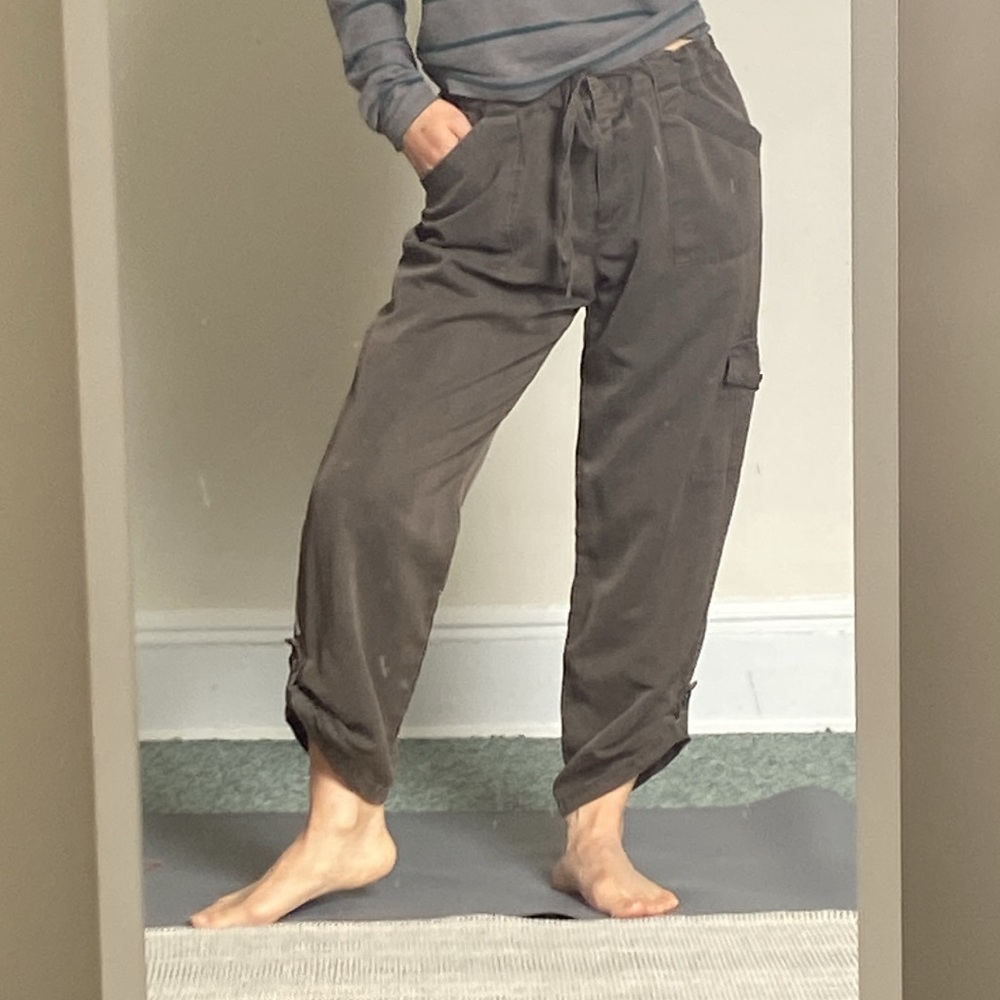 Y2K French Sandro capri pants